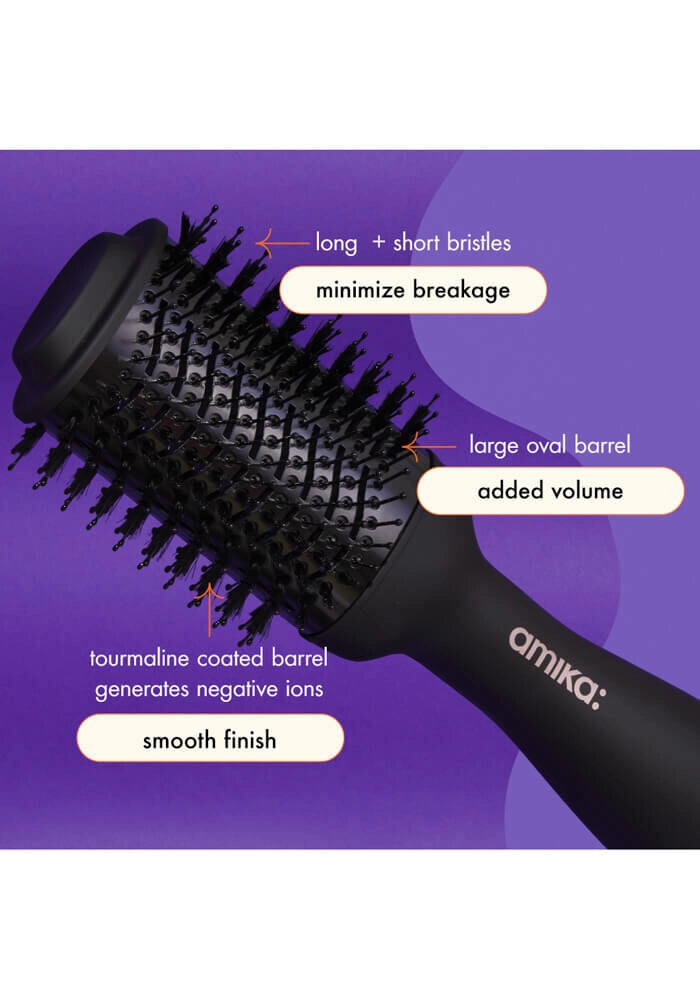 Amika New Improved Hair Blow Dryer Brush – EVEE Beauty