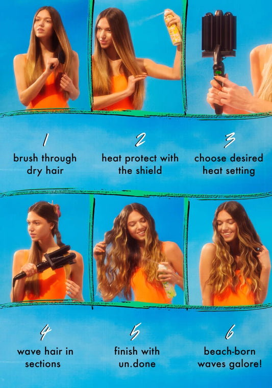 Amika High Tide Deep Hair Waver
