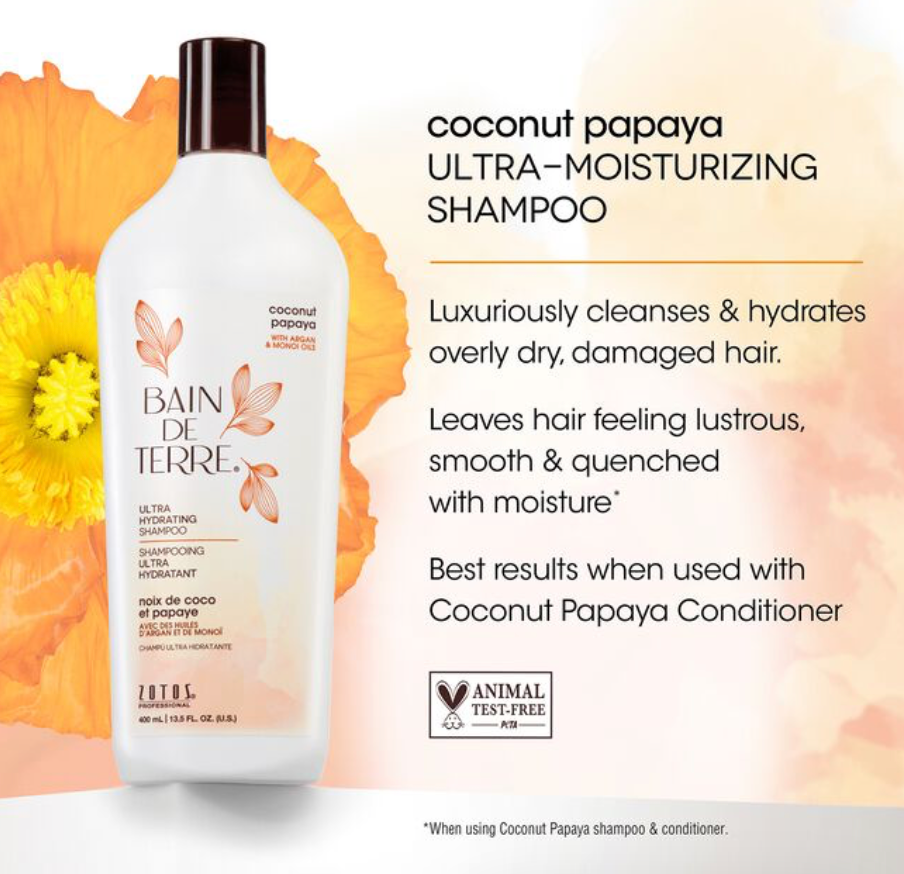 Coconut Papaya Ultra Hydrating Shampoo