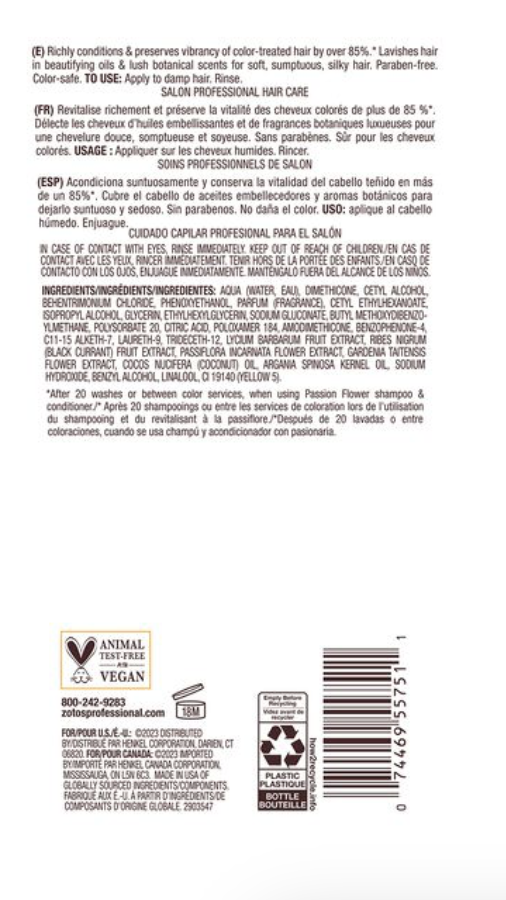 Passion Flower Color Preserving Conditioner