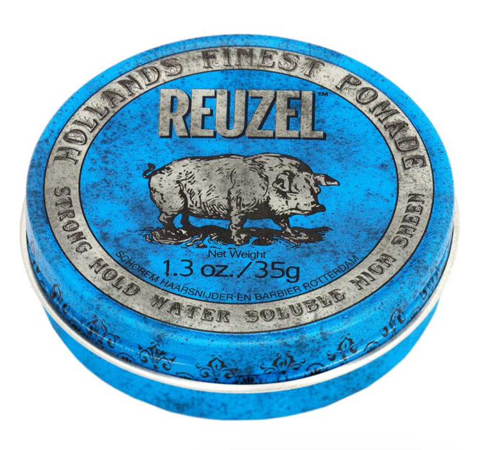 Blue Strong Hold Water Soluble Pomade