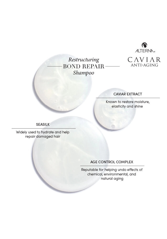 Alterna Caviar Anti-Aging Restructuring Bond Repair Shampoo