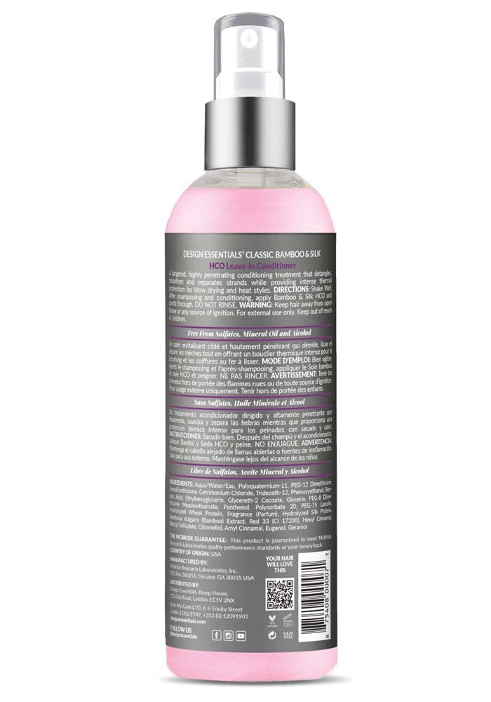 Design Essentials Bamboo & Silk HCO Leave-In Conditioner