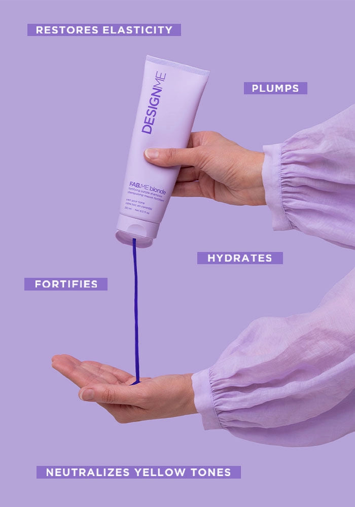 Design Me FAB.ME Blonde Fortifying Purple Shampoo