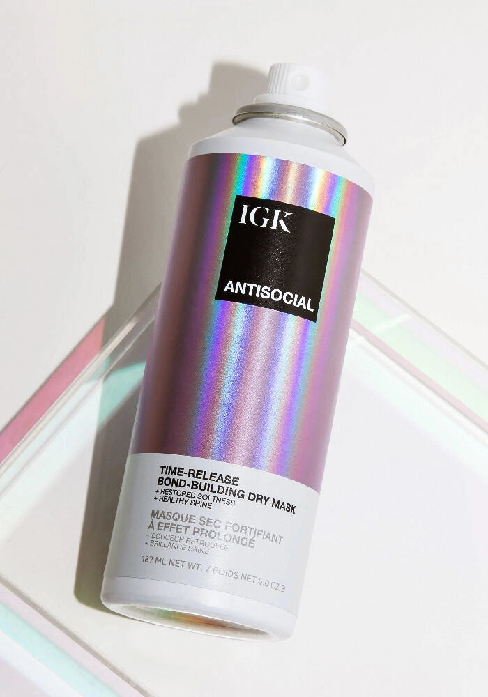 IGK Antisocial Overnight Bond Building Dry Hair Mask
