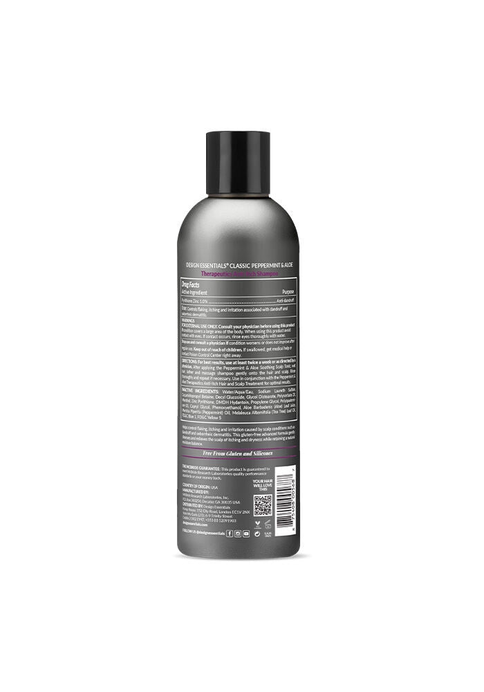 Design Essentials Peppermint & Aloe Therapeutics Anti-Itch Shampoo