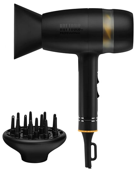 Hot Tools Pro Artist Black Gold Quietair Power Hair Dryer