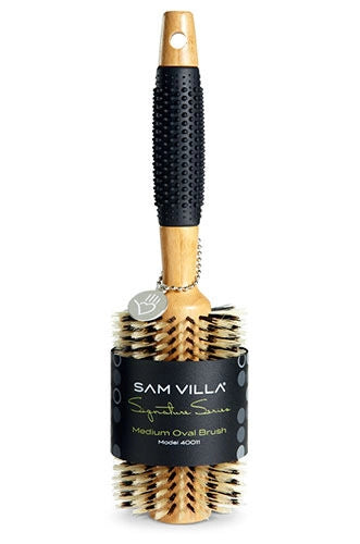 Sam Villa Signature Series Oval Boar Brush - 2.75 in.