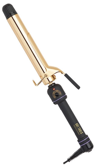 Hot Extended Plate 1.25_ Gold-Plated Curling Iron