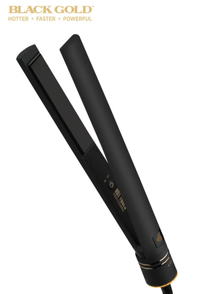 Hot Black Gold 1_ Micro-Shine Flat Iron