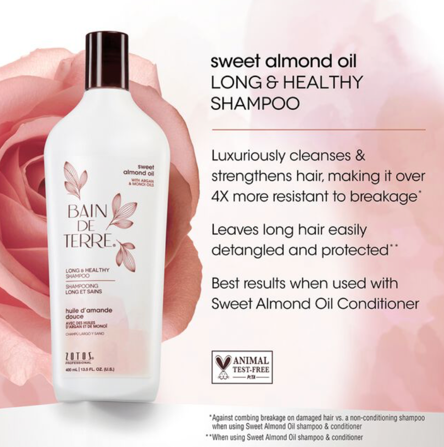 Sweet Almond Oil Long & Healthy Shampoo