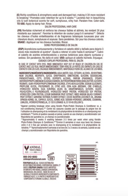 Keratin Phyto-Protein Strengthening Conditioner