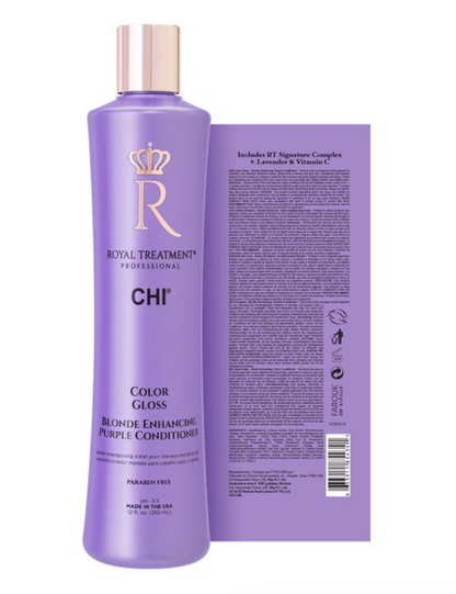Royal Treatment Color Gloss Blonde Enhancing Purple Conditioner