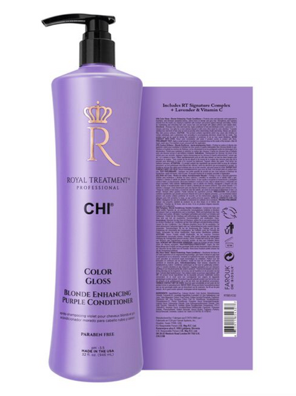 Royal Treatment Color Gloss Blonde Enhancing Purple Conditioner