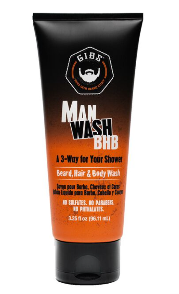 Man Wash BHB Beard, Hair and Body