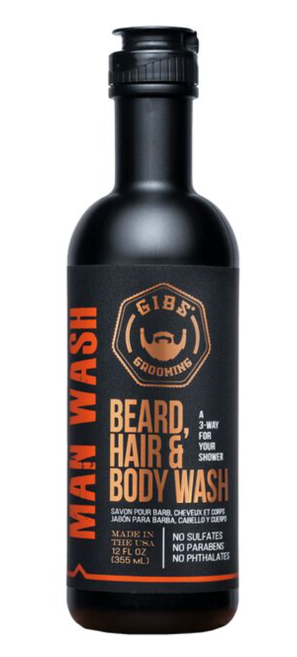 Man Wash BHB Beard, Hair and Body
