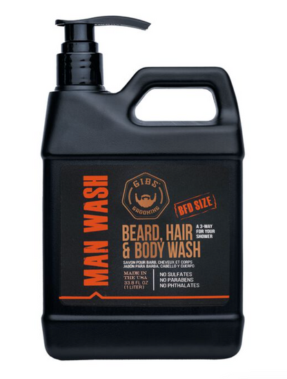 Man Wash BHB Beard, Hair and Body