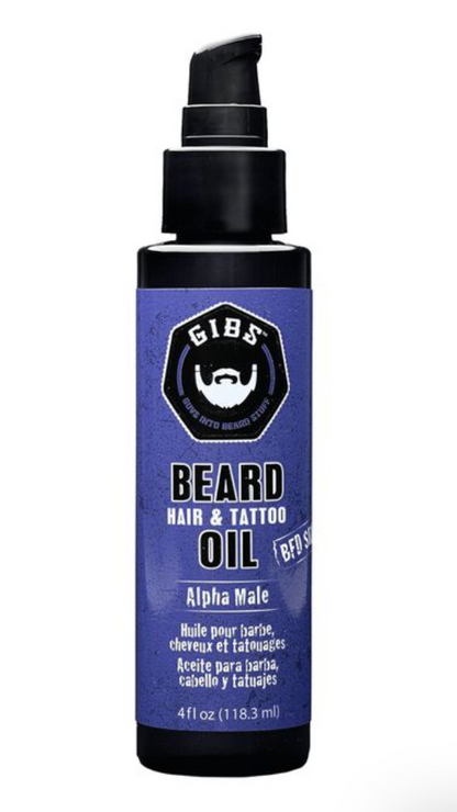 Alpha Male Beard, Hair & Tattoo Oil
