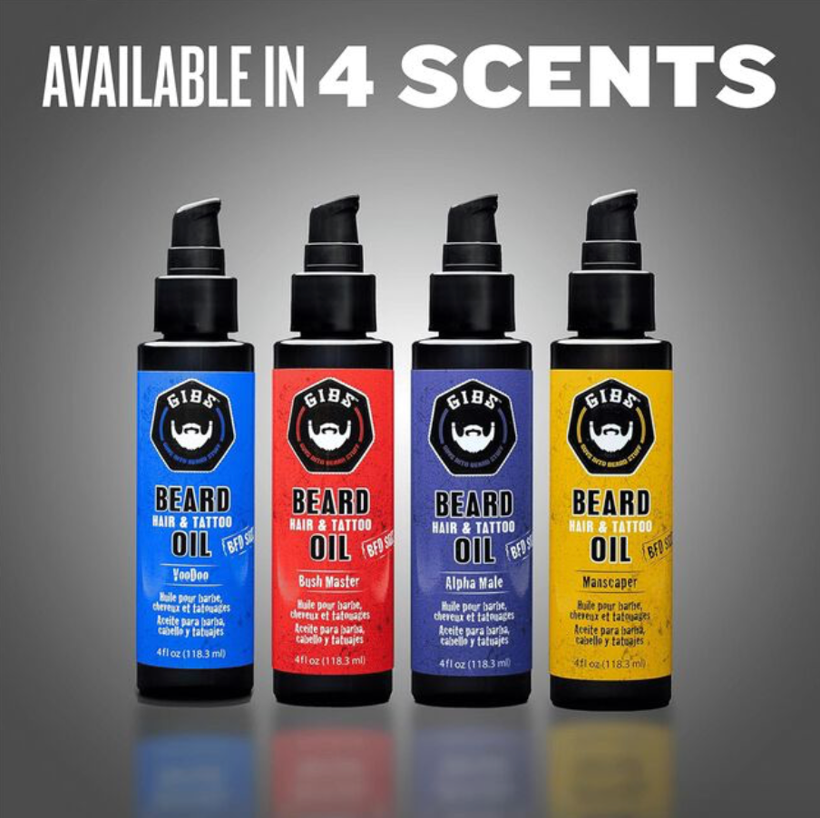 Alpha Male Beard, Hair & Tattoo Oil
