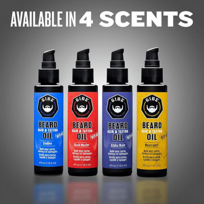 Alpha Male Beard, Hair & Tattoo Oil