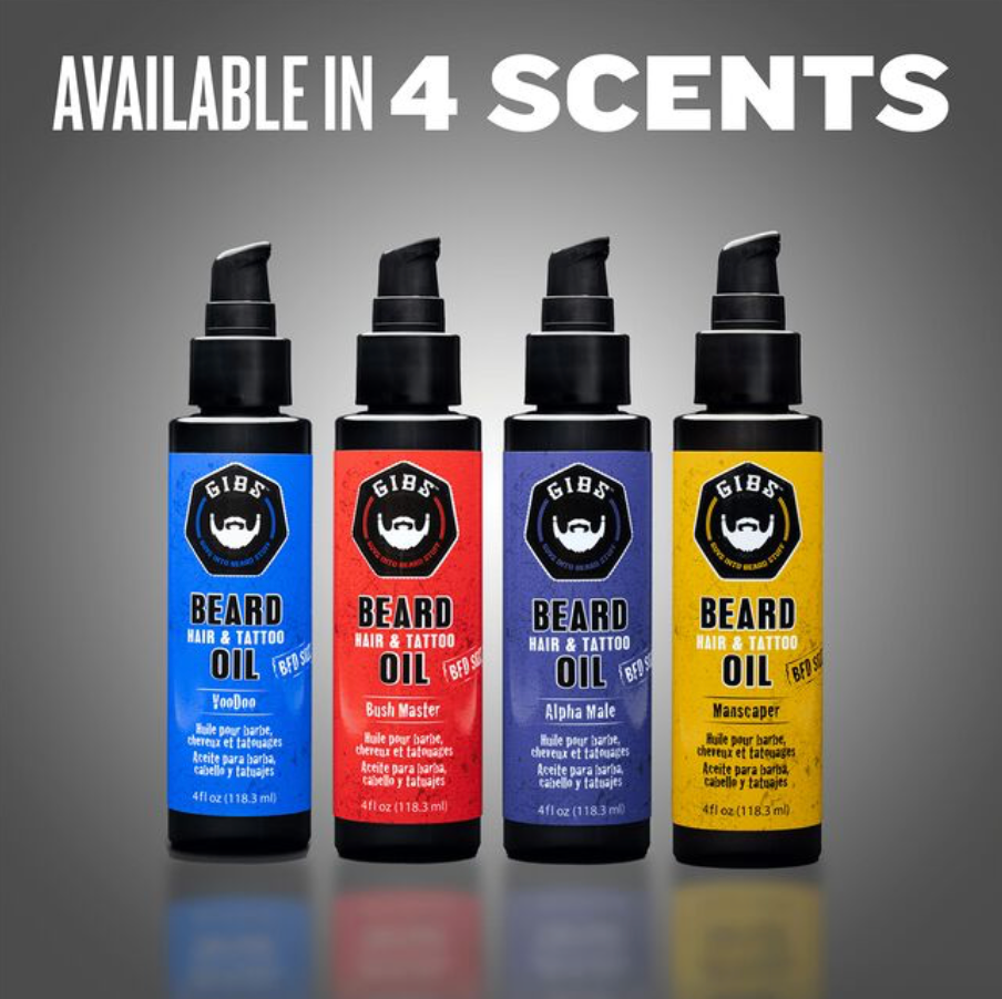 Manscaper Beard, Hair & Tattoo Oil