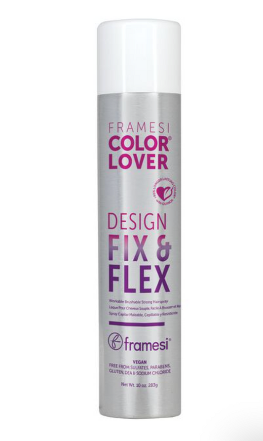 Color Lover Design Fix & Flex Workable Brushable Strong Hairspray