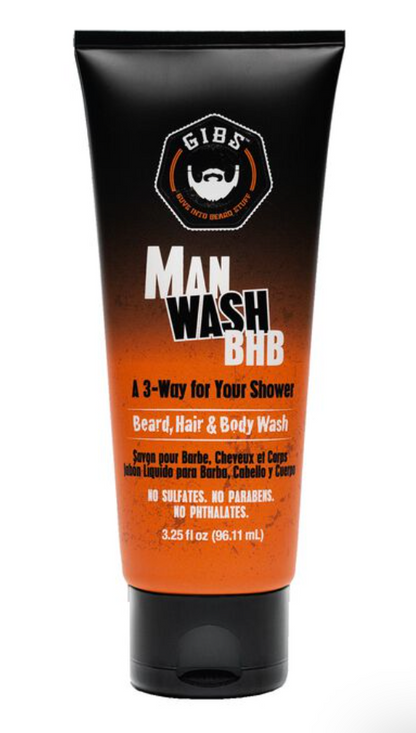 Man Wash BHB (Beard, Hair and Body)