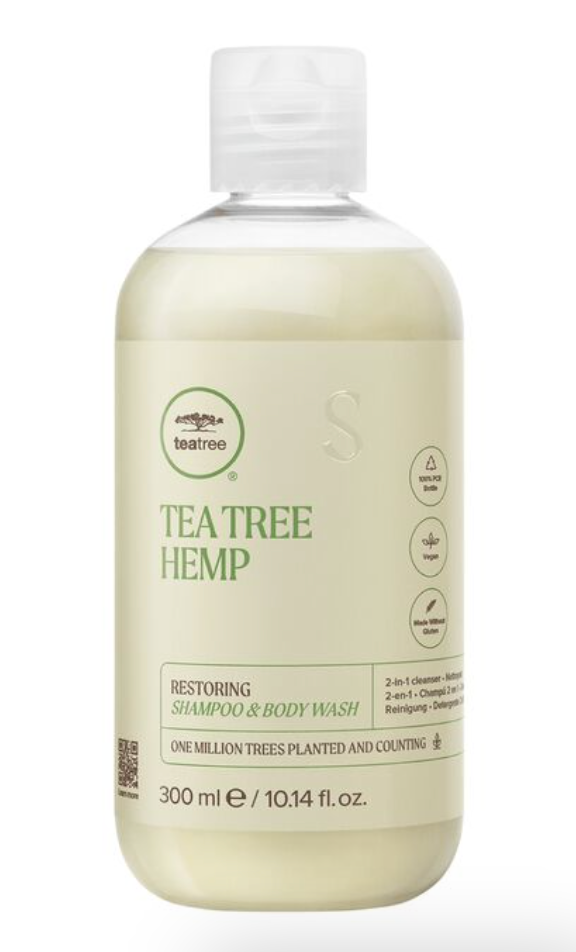 Tea Tree Hemp Restoring Shampoo & Body Wash