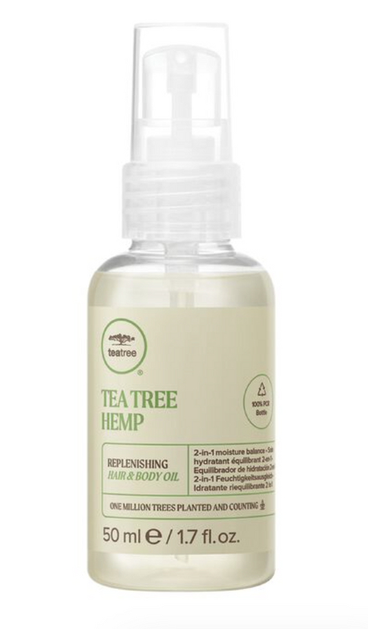 Tea Tree Hemp Hair & Body Oil