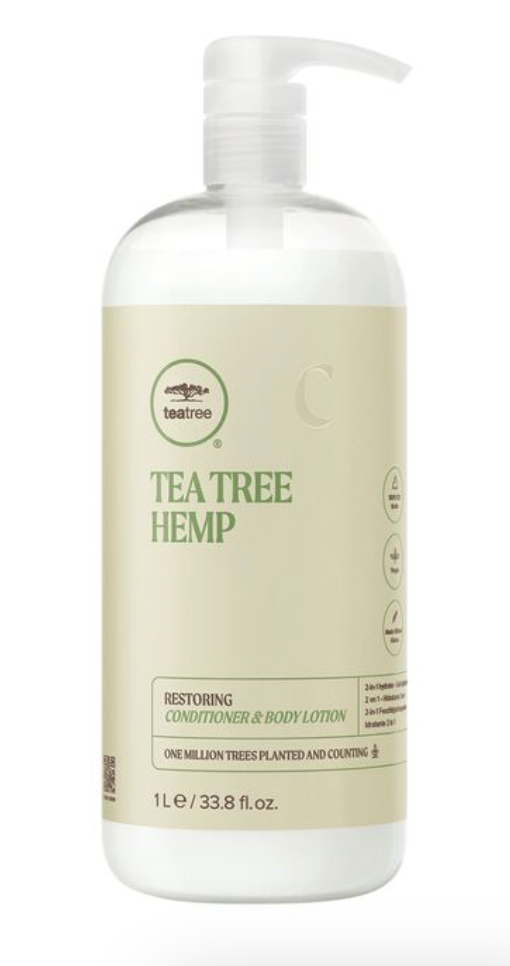 Tea Tree Hemp Restoring Conditioner & Body Lotion