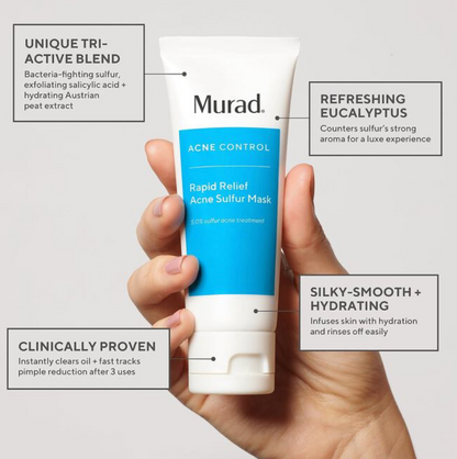 Rapid Relief Acne Sulfur Mask