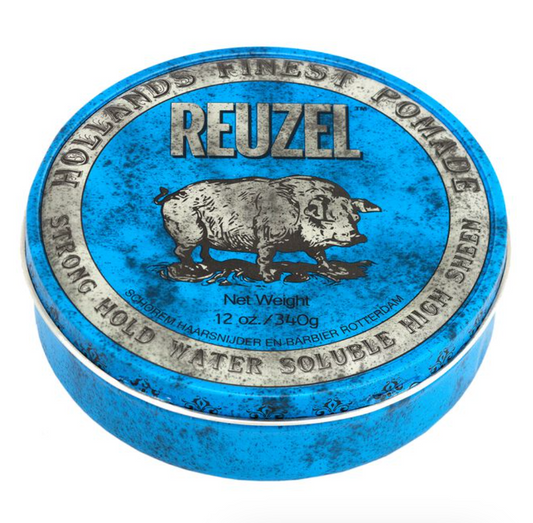 Blue Strong Hold Water Soluble Pomade