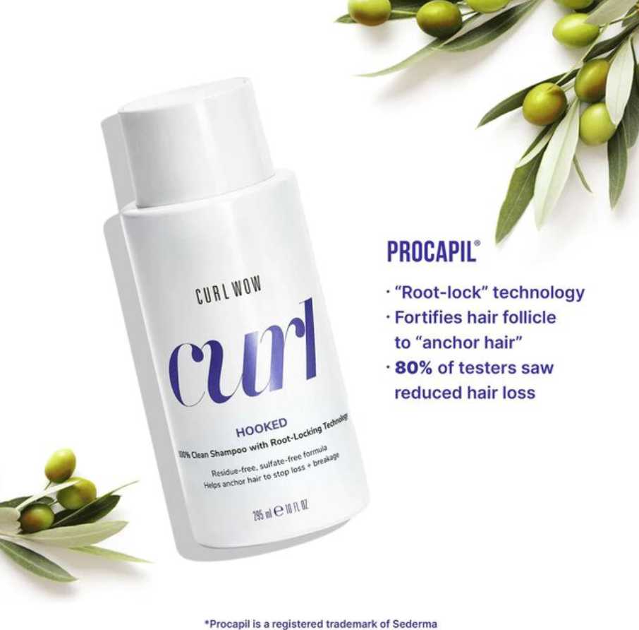Curl Wow Hooked Clean Shampoo