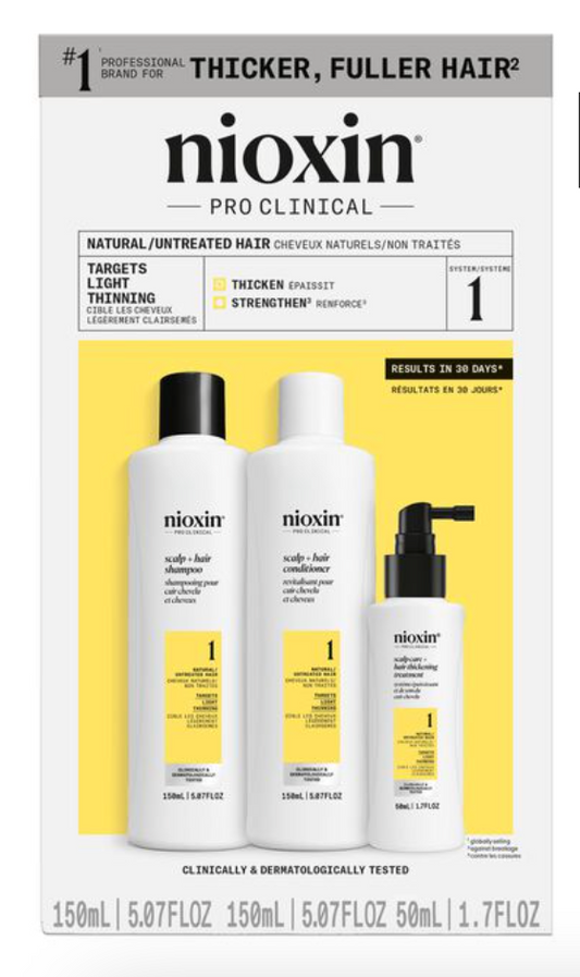System Trial Kit 1, Cleanser, Scalp Therapy, Scalp Treatment