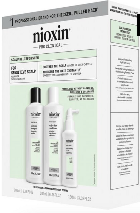 Scalp Relief for Sensitive Scalp Kit