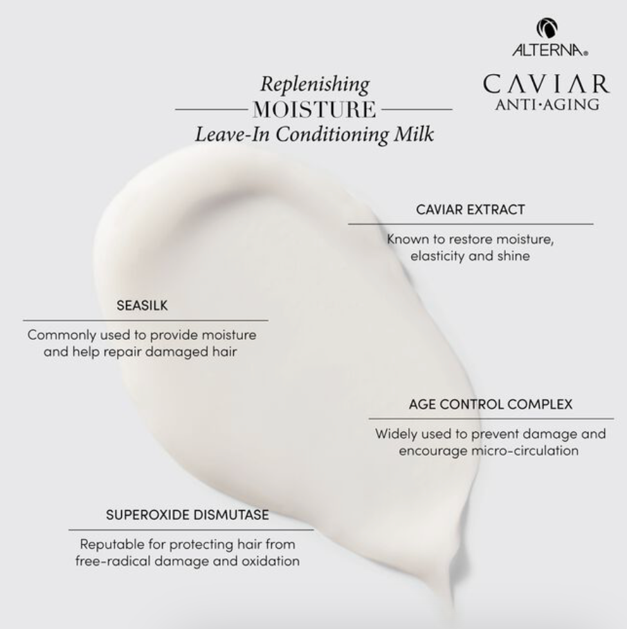 Caviar Anti-Aging Replenishing Moisture Leave-In Conditioning Milk