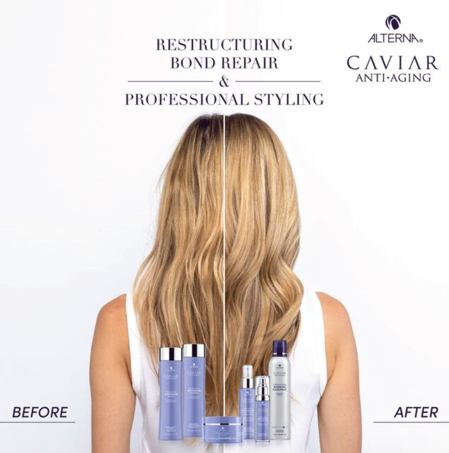 Caviar Anti-Aging Restructuring Bond Repair Leave-in Heat Protection Spray