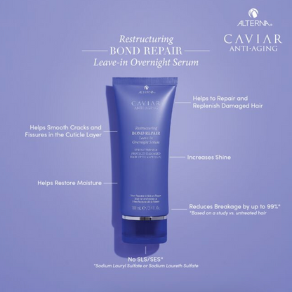 Caviar Anti-Aging Restructuring Bond Repair Leave-in Overnight Serum