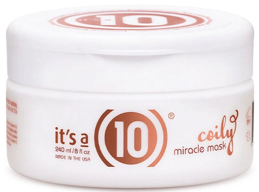 It's a 10 Coily Miracle Mask