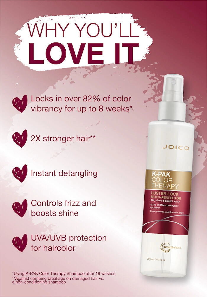 JOICOK PAK Color Therapy Luster Lock Multi-Perfector Daily Shine & Protect Spray