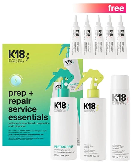 K18 Prep + Repair Service Essentials Set