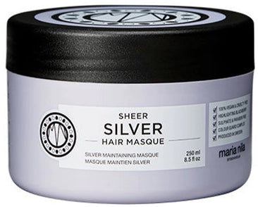 MARIA NILA Sheer Silver Mask