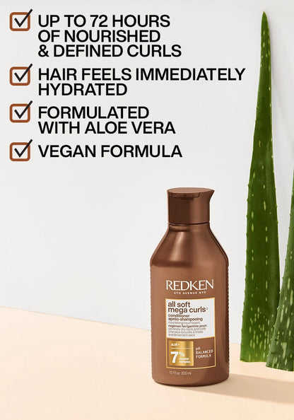 Redken All Soft Mega Curls Conditioner for Curly and Coily Hair