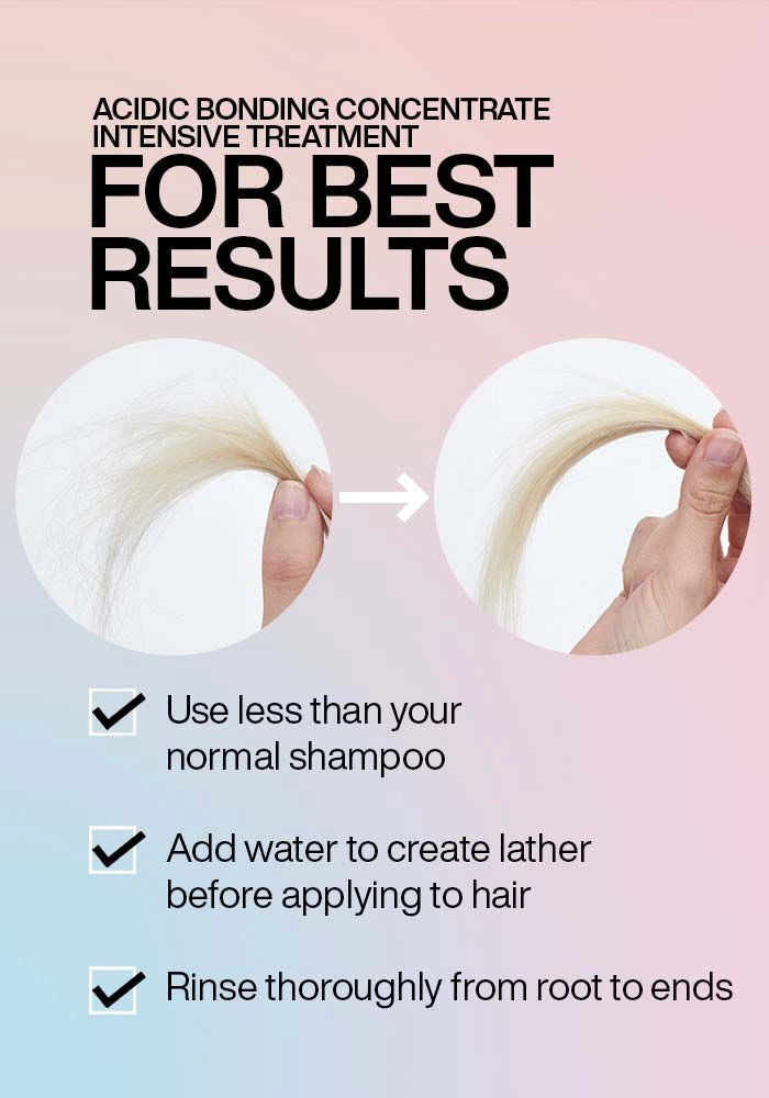 Redken Acidic Bonding Concentrate Sulfate Free Shampoo for Damaged Hair