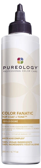 PUREOLOGY Color Fanatic Top Coat + Tone Gold