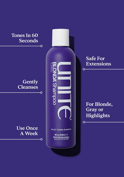 Unite Hair BLONDA Toning Shampoo