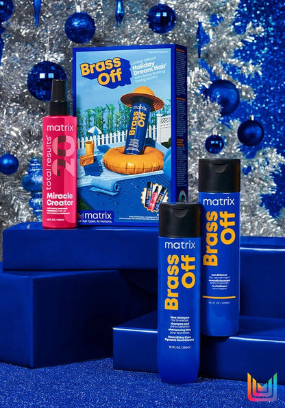 MATRIX Brass Off Holiday Dream Hair Fantasy Kit