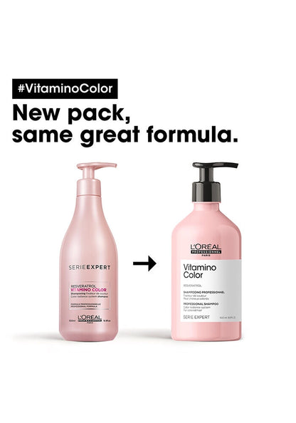 L'OREAL Vitamino Color Radiance Shampoo for Color-Treated Hair