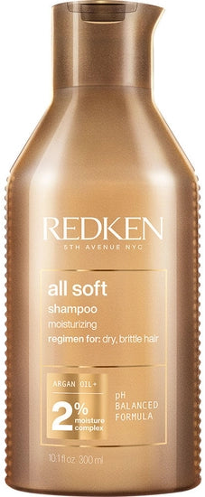 Redken All Soft Shampoo with Argan Oil for Dry Hair