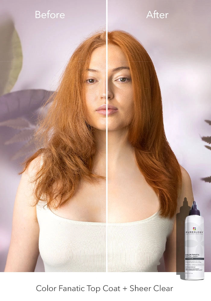 PUREOLOGY Color Fanatic Top Coat + Sheer Clear